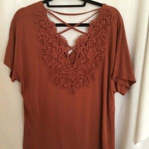 COPY - Lace Back Top